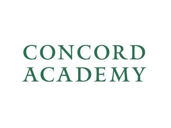 Concord Academy logo in green text on a white background
